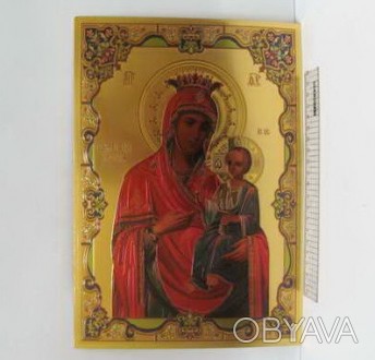  Товар на сайті >>>Плакат об'ємний "Ікона Божої Матері «Скоропослушниця»" 20*30с. . фото 1
