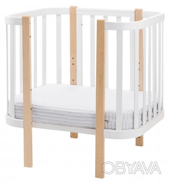 Матрас для овальной кроватки Babyroom Oval ОКРК, производится длиной 120 или 80 . . фото 1