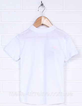 Представляем вам белую однотонную футболку от компании Мальта – идеальный выбор . . фото 3
