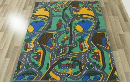 Дитячі килими з дорогами Напов №17 1, 2. Васильков. фото 1