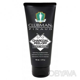 Чорна маска Clubman містить активоване вугілля та марокканський гассул. Розробле. . фото 1