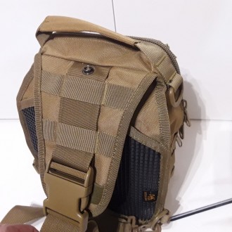 Армейский небольшой рюкзак на одно плечо Silver Knight. Размеры 46*19*15 см. В н. . фото 6