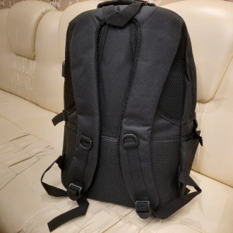  Черный тактический рюкзак для военных, туристов, рыбаков или просто активных лю. . фото 6