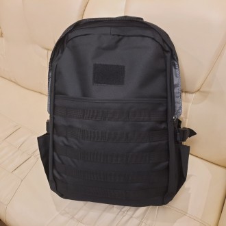  Черный тактический рюкзак для военных, туристов, рыбаков или просто активных лю. . фото 2