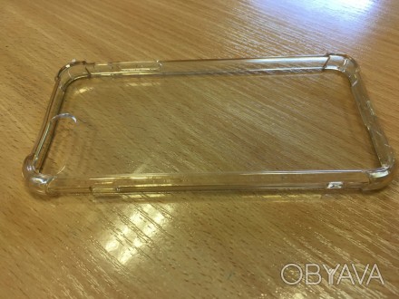В этой накладке для iphone 7 Plus - соединились прозрачный пластик с силиконом,в. . фото 1