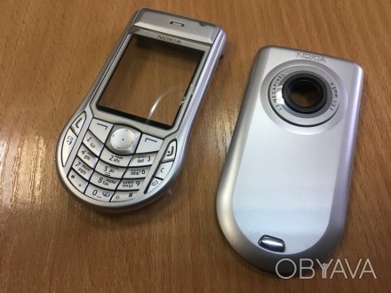 Корпус Nokia 6630.Комплект без клавиатуры - 298 грн,комплект с клавиатурой - 358. . фото 1