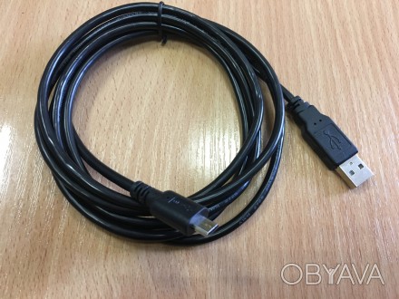 Оригінальний якісний кабель Юсб Мікро.Бустильний заряд-2А, подовжений(1,8 м). По. . фото 1