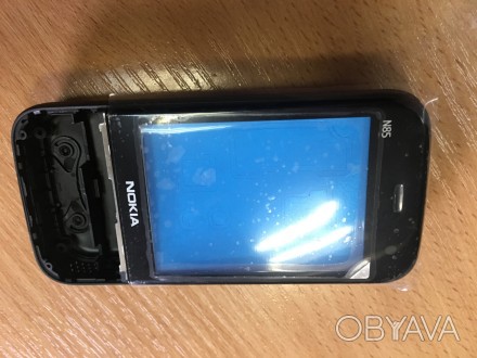 Корпус для Nokia N85.Повний (панель зі склом, середня частина, задня кришка, ком. . фото 1
