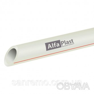 Труба из PPR Alfa Plast 50х8,3 PN20. . фото 1