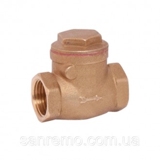 Обратный клапан латунный SD Plus 1". Харьков. фото 1 Обратный клапан латунный SD Plus 1". Харьков. фото 1