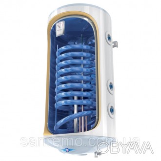 Комбинированный водонагреватель Tesy Bilight 120 л, мокрый ТЭН 2,0 кВт (GCV9S120. . фото 1