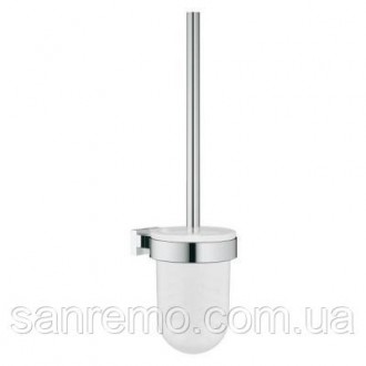 Йоршик для унітазу настінний Grohe EX Essentials Cube 40513001 скляна колба. Харків. фото 1 Йоршик для унітазу настінний Grohe EX Essentials Cube 40513001 скляна колба. Харків. фото 1