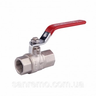 Кран латунный шаровой SD Forte 3/4" ВР для воды (ручка). Харьков. фото 1 Кран латунный шаровой SD Forte 3/4" ВР для воды (ручка). Харьков. фото 1