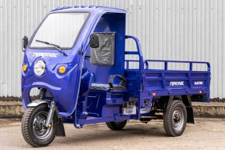 Трицикл электрический Геркулес T3 Electro C (2,2 кВт, грузовой). Днепр. фото 1 Трицикл электрический Геркулес T3 Electro C (2,2 кВт, грузовой). Днепр. фото 1