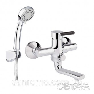 Смеситель для ванны Q-tap Inspai CRM 005BN. . фото 1