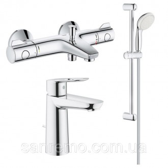 Набор смесителей Grohe Grohtherm 800 + BauLoop 34550TM. Харьков. фото 1 Набор смесителей Grohe Grohtherm 800 + BauLoop 34550TM. Харьков. фото 1