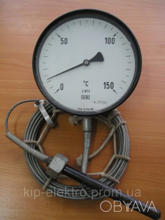Заказать и купить термометр манометрический 
KFM (диаметр 160мм) 0+150С 
вы може. . фото 1