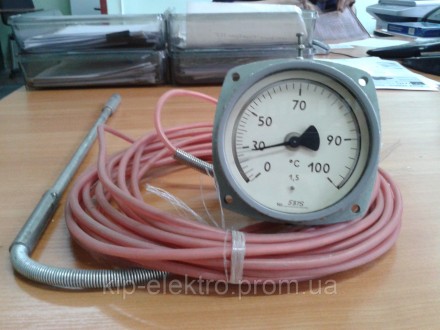 Заказать и купить термометр манометрический
 ТКП-100Эк-М1 (ТКП-100Эк, ТКП100Эк, . . фото 2