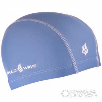 Шапочка для плавания MadWave Textile cap ERGOFIT	
защищает волосы и уши от намок. . фото 1