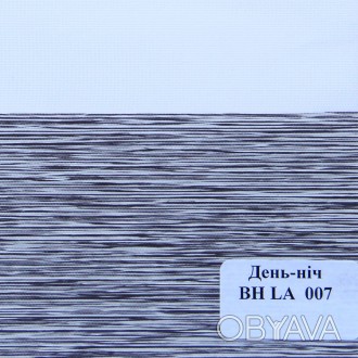 Рулонные шторы День-Ночь Ткань Ниагара ВМ-1501 Чёрный
Ткань Ниагара - производст. . фото 1