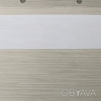 Рулонные шторы День-Ночь Ткань Мираж ВН 103 Cream
Ткань Мираж производства Duofl. . фото 1