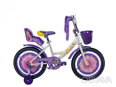Оригинальный велосипед для девочки имеет не только прекрасный дизайн, но также г. . фото 1