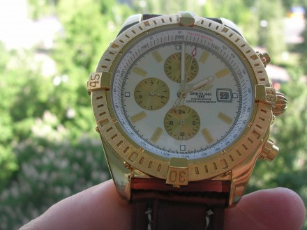 Вreitling Chronomat Evolution. Вишневе. фото 1 Вreitling Chronomat Evolution. Вишневе. фото 1