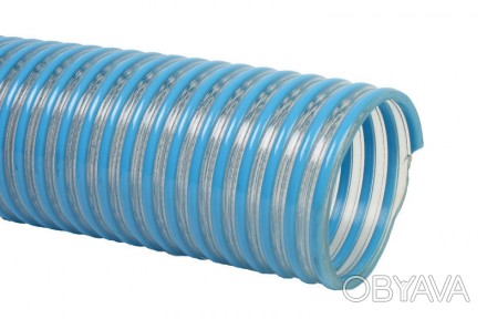 Шланг блакитна армована щільною пластикової ниткою, витримує середню температуру. . фото 1