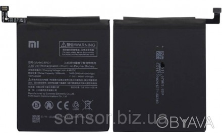 Батарея, АКБ, акумулятор BN31 для смартфона Xiaomi Mi A1 / Mi5x / RedMi Note 5A . . фото 1
