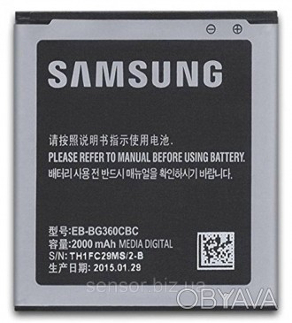 Батарея, АКБ, аккумулятор EB-BG360CBC / EB-BG360CBE для смартфона Samsung G360 /. . фото 1