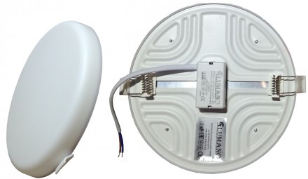 Панель LED без рамок (движимые клипсы) 20W 6000K круг D 120 мм LUMANO. Днепр. фото 1 Панель LED без рамок (движимые клипсы) 20W 6000K круг D 120 мм LUMANO. Днепр. фото 1