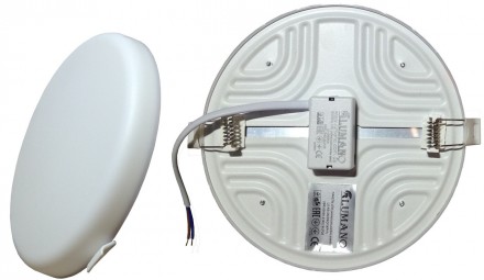 Панель LED без рамок (движимые клипсы) 26W 4000K круг D 170 мм LUMANO. Днепр. фото 1 Панель LED без рамок (движимые клипсы) 26W 4000K круг D 170 мм LUMANO. Днепр. фото 1