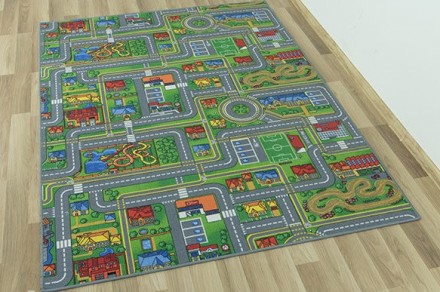 Дитячий килим дорога Напов №19 1.5, 4. Васильков. фото 1