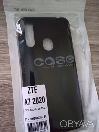 Чохол накладка Zte Blade A7 2020 бампер панель з вирізом пальця
Силіконовий чохо. . фото 1