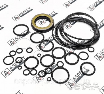 Ремкомплект гидромотора Kawasaki M2X146 SEAL KIT NOK AFTERMARKET. . фото 1