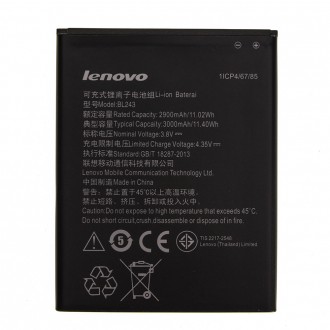 Акумулятор для Lenovo BL243 / A7000 original PRC. Бородянка. фото 1 Акумулятор для Lenovo BL243 / A7000 original PRC. Бородянка. фото 1