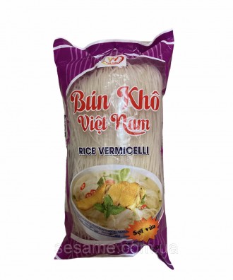 Рисовая вермишель BUN KHO VIET NAM 400г (Вьетнам)
Вкусная вермишель из рисовой м. . фото 2