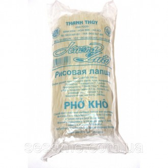 Рисовая лапша плоская PHO KHO 500г (Вьетнам)
Вкусная лапша из рисовой муки высше. . фото 2