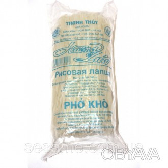 Рисовая лапша плоская PHO KHO 500г (Вьетнам)
Вкусная лапша из рисовой муки высше. . фото 1