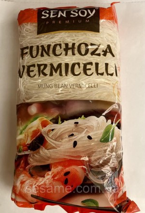 Фунчоза лапша бобовая, стеклянная Sen Soy Premium 200г (Китай)
Крахмальная лапша. . фото 2