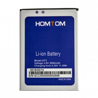 Аккумулятор Doogee (Homtom) HT3, HT3 Pro оригинал. Бородянка. фото 1