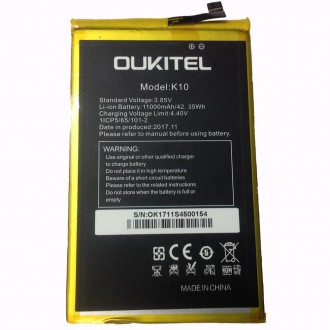 Акумулятор Oukitel K10 оригінал. Бородянка. фото 1 Акумулятор Oukitel K10 оригінал. Бородянка. фото 1