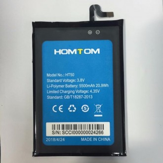 Аккумулятор Doogee HT50, HT50 Pro 5500mAh оригинал. Бородянка. фото 1 Аккумулятор Doogee HT50, HT50 Pro 5500mAh оригинал. Бородянка. фото 1
