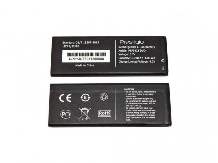 Акумулятор для Prestigio PSP3423 Wize R3 1300mAh. Бородянка. фото 1 Акумулятор для Prestigio PSP3423 Wize R3 1300mAh. Бородянка. фото 1