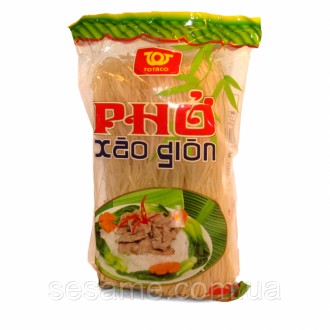 Рисовая лапша широкая Totaco Pho Xao Gion 500г (Вьетнам)
Вкусная лапша из рисово. . фото 2