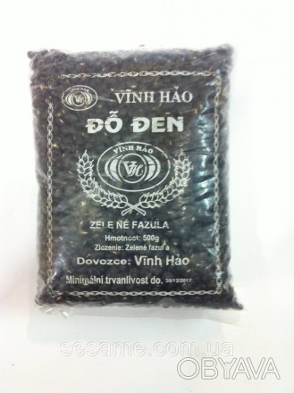 Черная очищенная фасоль (Do Den) 500г. Пр-во Вьетнам.
Черная фасоль богата грубы. . фото 1