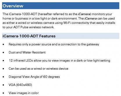 Камера iCamera-1000 от компании iControl Networks Canada произведена в Тайване.
. . фото 5