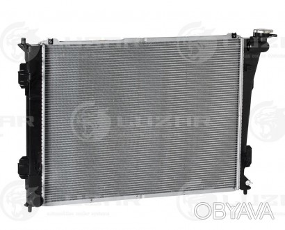Радиатор охлаждения Sonata (10-) Optima (11-) Luzar LRc 08S0 используется в каче. . фото 1