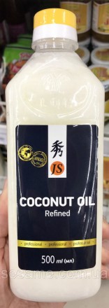 Натурально кокосовое масло рафинированное Coconut Oil JS 500 ml.
Производство Вь. . фото 2