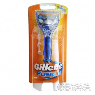 Станок для бритья мужской Gillette Fusion с 2 сменными кассетами
Описание:
Остан. . фото 1